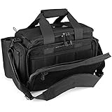 ProCase Taktisch Waffentasche, Deluxe Gepolstert Pistol Shooting Range Reisetasche Große Pistole Magazin Munition Waffen Zubehör Beutel fürJagd Schießstand...