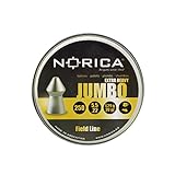 NORICA extra Heavy Jumbo - Spitzkopf-Diabolos im Kal. 5,5mm glatt - 250 Schuss