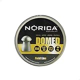 NORICA Domed - Rundkopf-Diabolos im Kal. 5,5mm (.22) glatt - 250 Schuss